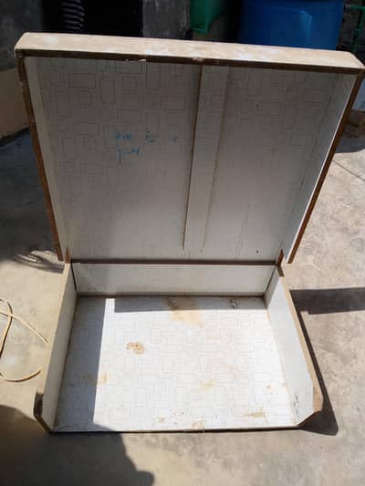 table and cabinet