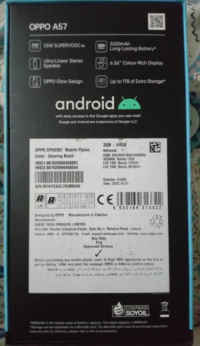 OPPO A57
