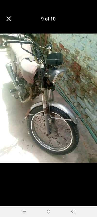Hero 125 2005 model self available but not working