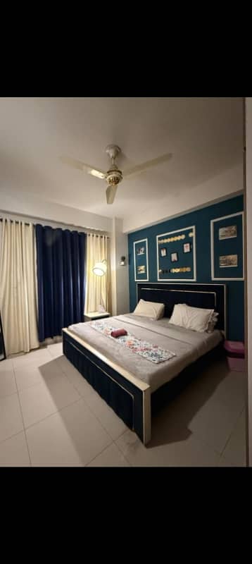 Per Day One Bed Fully Furnished Apartment Available in Islamabad