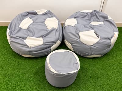2 Bean Bags and 1 Pillow Set for SALE
