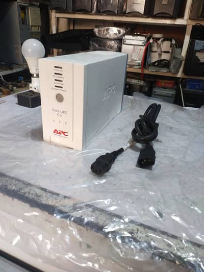 APC UPS CS 650VA with Internal New Battery Best Backup for Networking