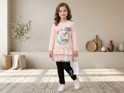 PREMIUM Children's Rose Outfits (Ages 2-5 Yrs) - 'J Oreo Fashion'