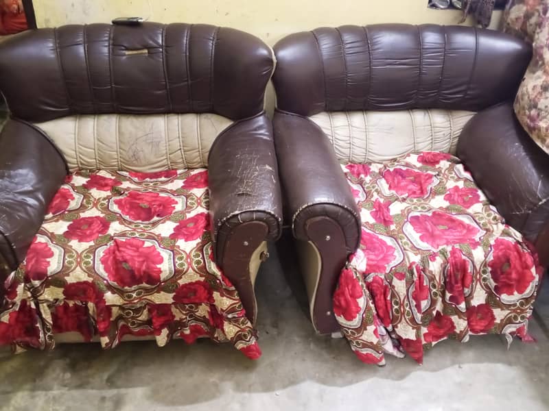 Single dressing 1set sofa set  1wardrobe 1