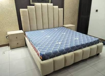 Wooden bed , bed set , solid bed , Bed with matress , furniture bed
