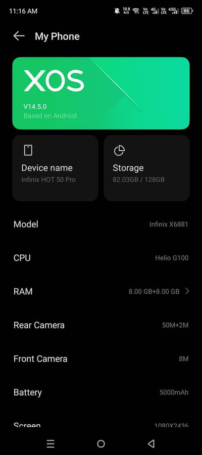 Infinix Hot 50 Pro
