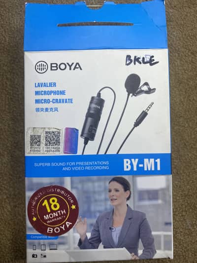 BOYA BY-M1 Lavalier Microphone