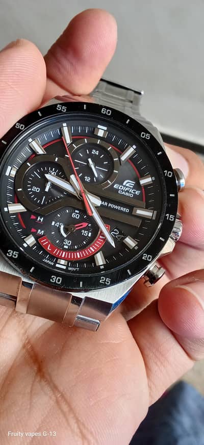 Casio Edifice EQS-920 Solar Powered Chronograph - Original 100%