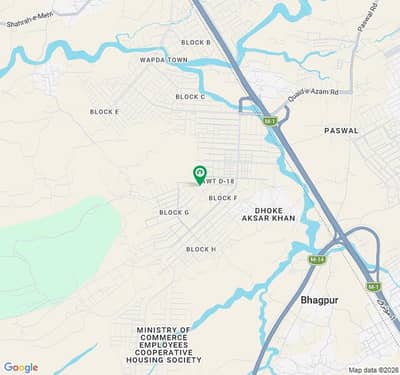 Plot For Sale In Army Welfare Trust Housing Scheme AWT D-18 Islamabad