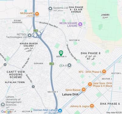 4Kanal Plots V-block Phase-8 DHA Lahore. Premium location