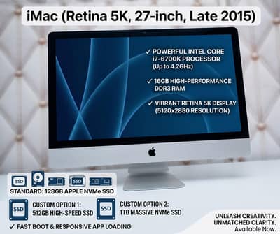 Apple Imac 2015 5k retina