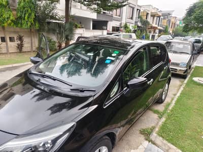 Nissan Note 2019 import 2021 Black used by LUMS Faculty with Cruise