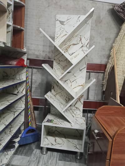 New Unique Bookshelf / Quran & Book Stand with Drawer