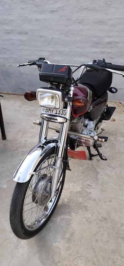 Honda CG 125 Silver Addition