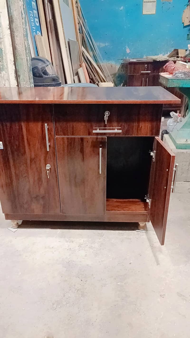Office table used item , study table , wooden solid table 2