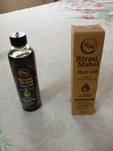 Rivaaj Mahal hair oil