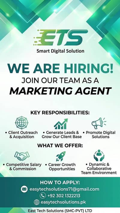 Marketing Officer — Easy Tech Solutions