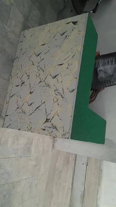 ​L Shape Reception Desk / Cash Counter for Office and Shop