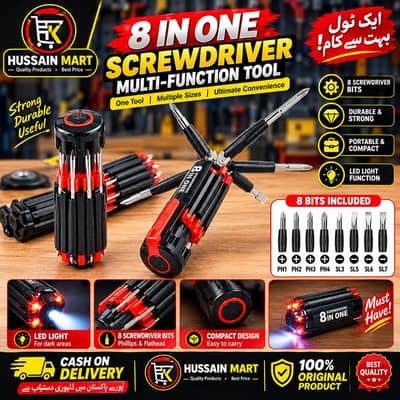 8-in-1 Screwdriver