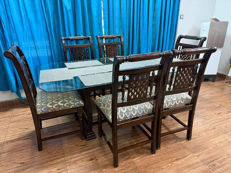 Premium 3-Piece Table Set + Complete Wooden Dining Table Set (Excellen 2