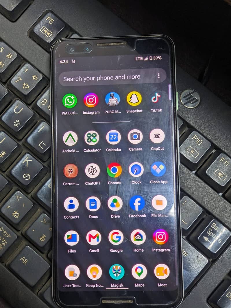 Google Pixel 3 pta 10/10 zero scratch 0