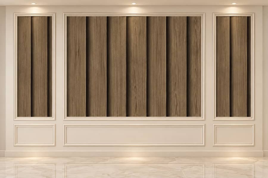 Wall paper- Pvc wallpanel- Pvc wallpaper- Solid panel - wall sheet 7