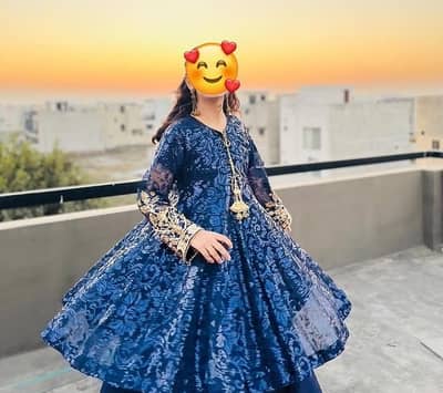 Nevy Blue Sharara