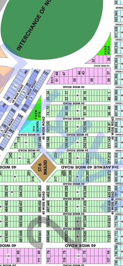 120 Sq Yd Plot Sale In Saadi Garden Block 2 Scheme 33 Karachi (40 Feet Road)