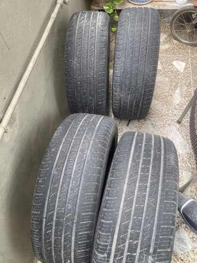 Used tyres kumho korea 225/55/18
