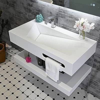 Corian Vanity Top - Bathroom Vanity - Factory