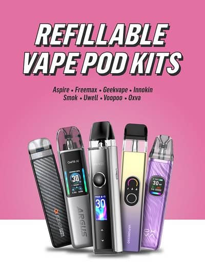 UWELL POD/OXVA GO/G5 LITE/ARGUS P2/G4 PRO/KOKO GK2/G3 LITE/DISPOSABLE