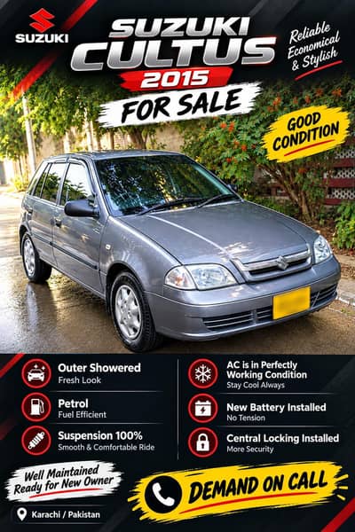 Suzuki Cultus VXR 2015