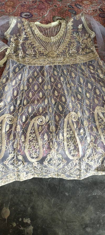 frock with wide plazoo