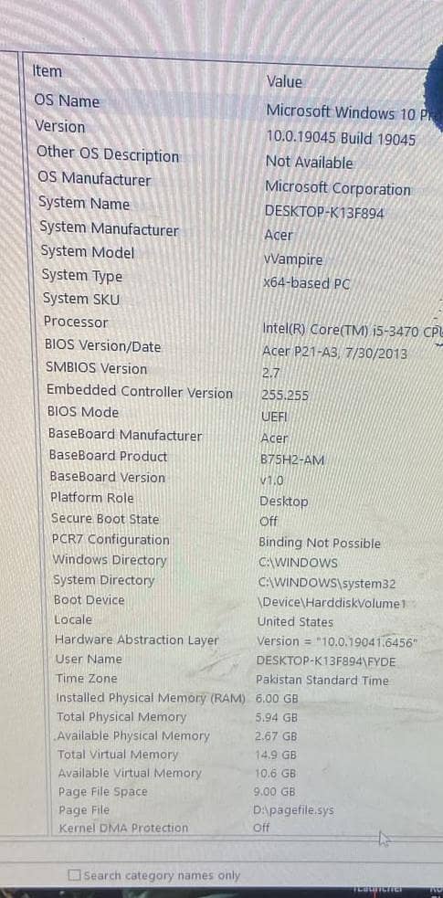 Mid Level Gaming PC SETUP 0