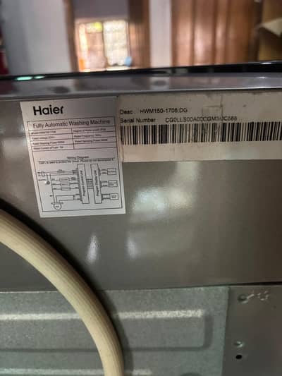Haier Operating manual fully automatic washing machine