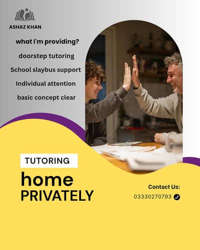 doorstep tutor at Gulzar e hijri scheme 33