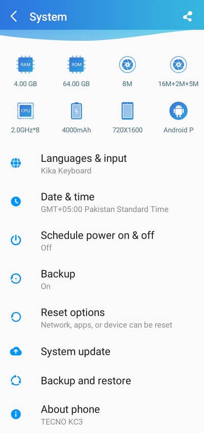 Tecno CAMON 12 Air