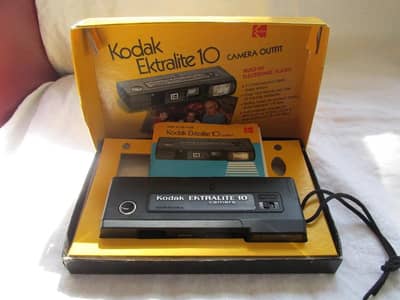 Vintage Kodak Ektralite 10 Camera 1970s