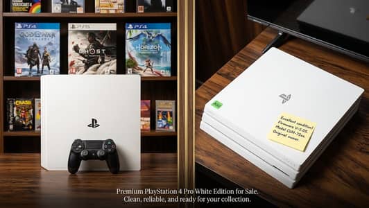 PlayStation 4 Pro White jailbreak 1tb