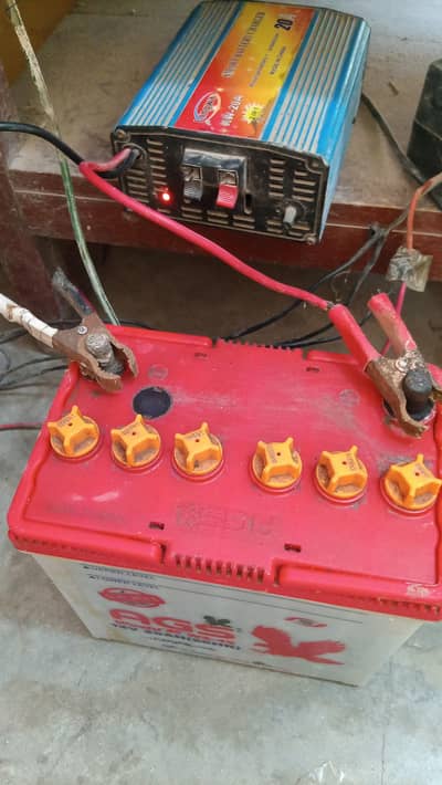 Battery with Charger with One 12 bulb complete set for sale