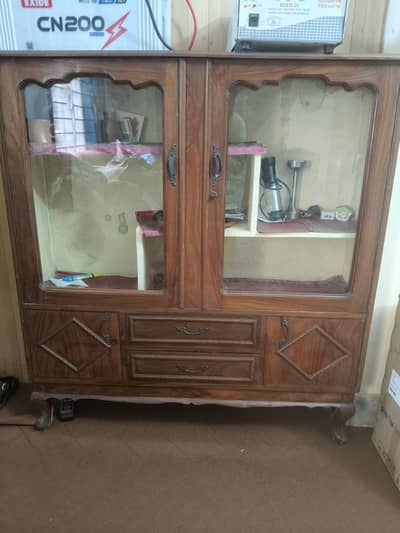 wood showcase for sale