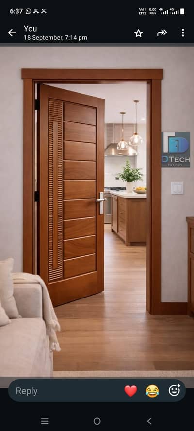 fiber door