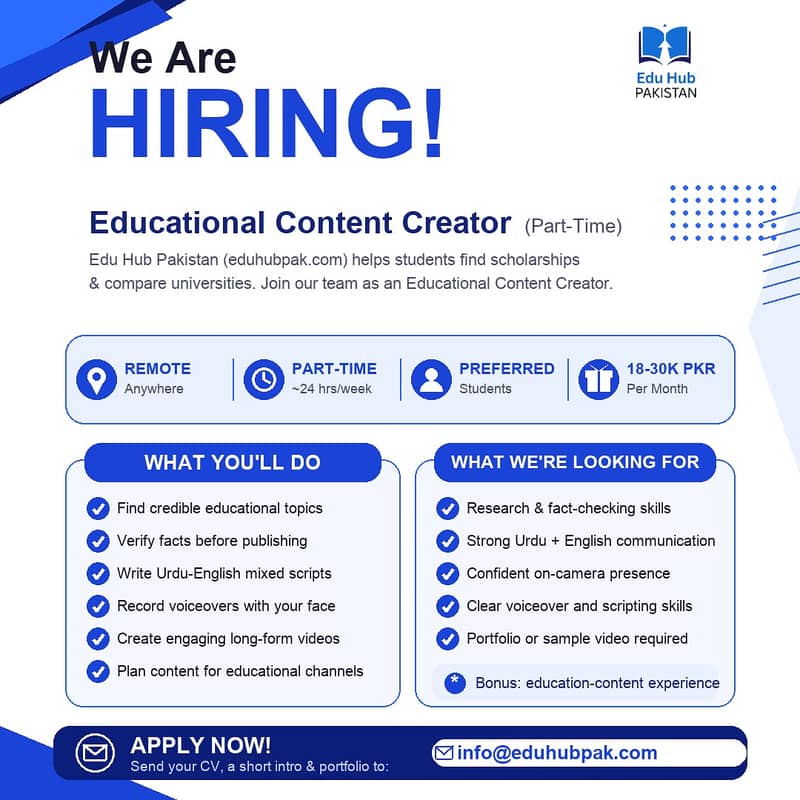 Educational Content Creator (Part-Time remote) 0