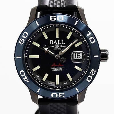 BALL Fireman NECC Automatic Watch DM3090A-P11J-BK – Full Box