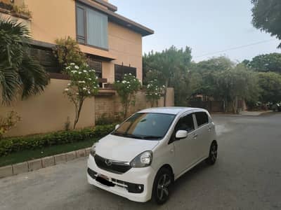 DAIHATSU MIRA (X MEMEORIAL) MODEL 2014 REG. 2017 ORIGINAL WHITE COLOR