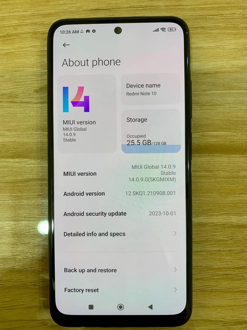 Xiaomi Redmi Note 10 5