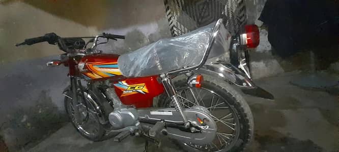 Honda CG-125 16-april ki register