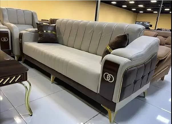 Sofa set|Corner Sofa|Fabric Sofa|Designer Sofa|3+2 Sofa Set 1