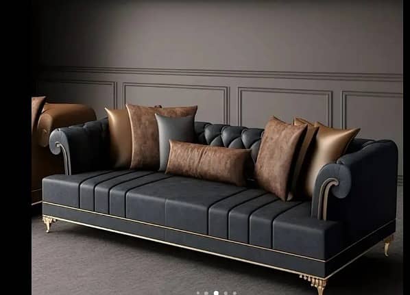 Sofa set|Corner Sofa|Fabric Sofa|Designer Sofa|3+2 Sofa Set 3