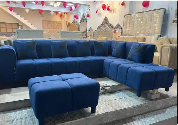 Sofa set|Corner Sofa|Fabric Sofa|Designer Sofa|3+2 Sofa Set 9
